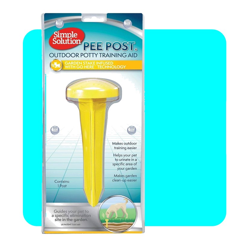 Simple Solution Pee Training Post For Dogs and Puppies