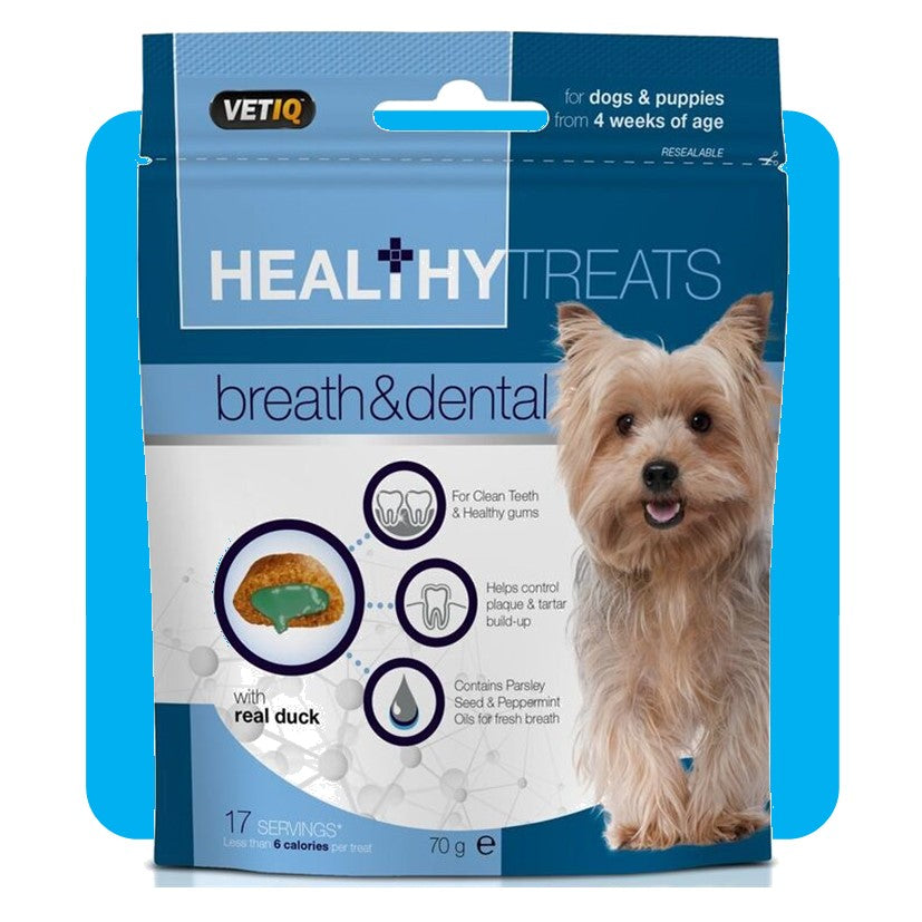 VETIQ Healthy Treats Breath & Dental - 70g