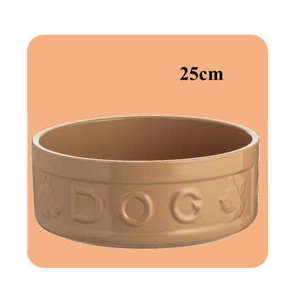 Mason Cash Cane Lettered Dog Bowl