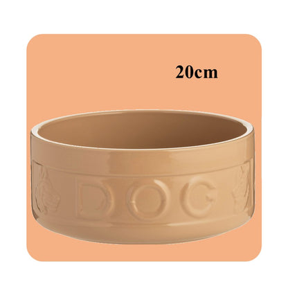 Mason Cash Cane Lettered Dog Bowl