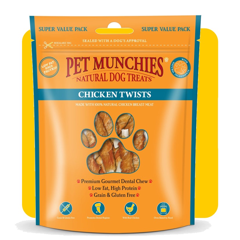 Pet Munchies Natural Chicken Twists