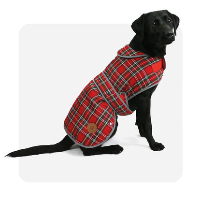 Ancol Highland Tartan Dog Coat