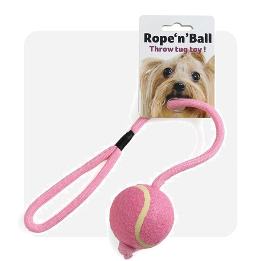 Sharples Rope 'N' Ball Throw Tug Toy