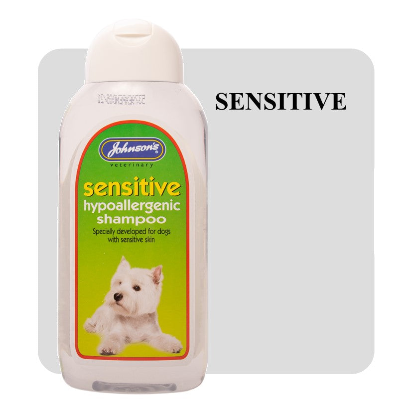 Johnsons Sensitive Hypo-Allergenic Shampoo 400ml