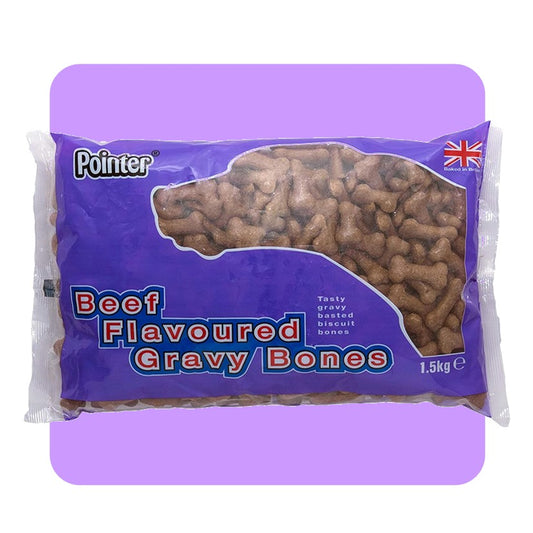 Pointer Beef Flavoured Gravy Bones - 1.5kg