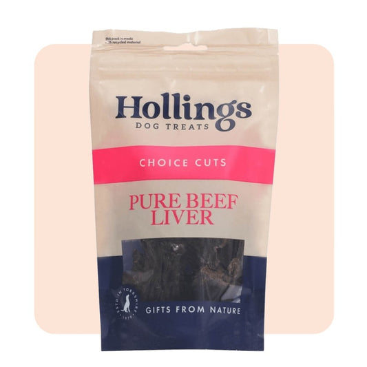 Hollings Pure Beef Liver - 100g