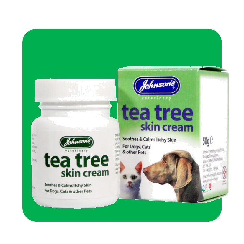 Johnsons Tea Tree Skin Cream - 50g