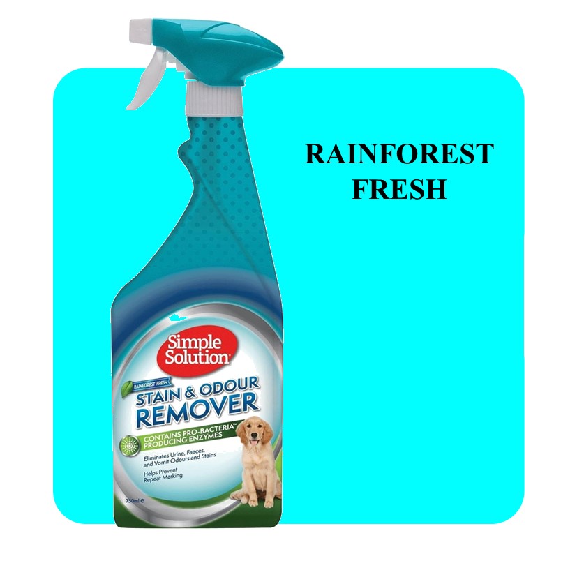 Simple Solution Stain & Odour Remover Rainforest Fresh for Dogs - 750ml