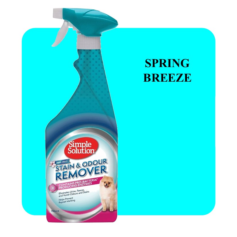 Simple Solution Stain & Odour Remover Spring Breeze for Dogs - 750ml