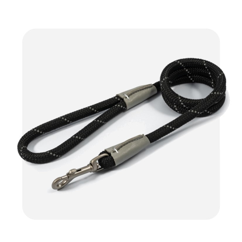 Ancol Viva Rope Lead Black