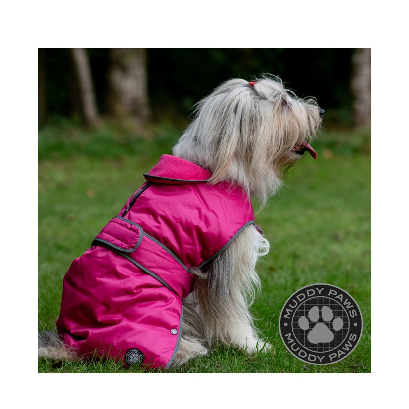 Ancol Stormguard Pink Dog Coat