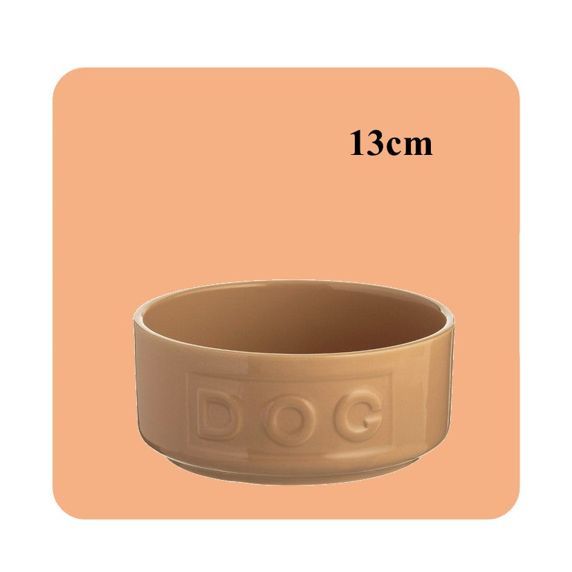 Mason Cash Cane Lettered Dog Bowl