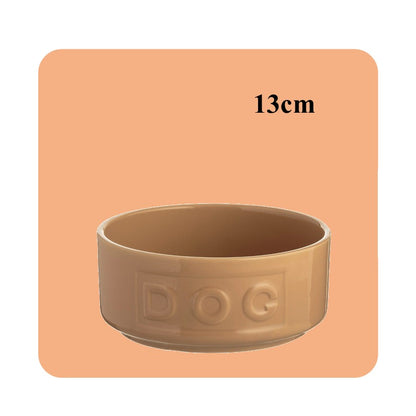 Mason Cash Cane Lettered Dog Bowl