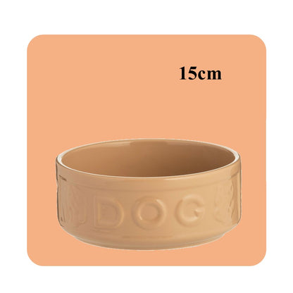 Mason Cash Cane Lettered Dog Bowl