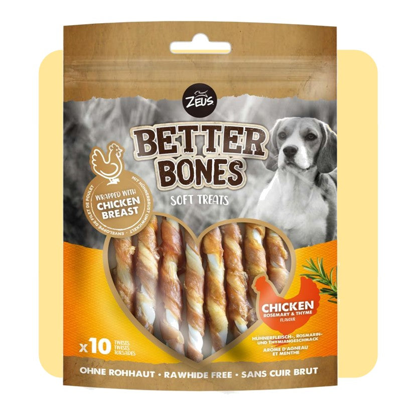 Zeus Better Bones Chicken Wrapped Twists