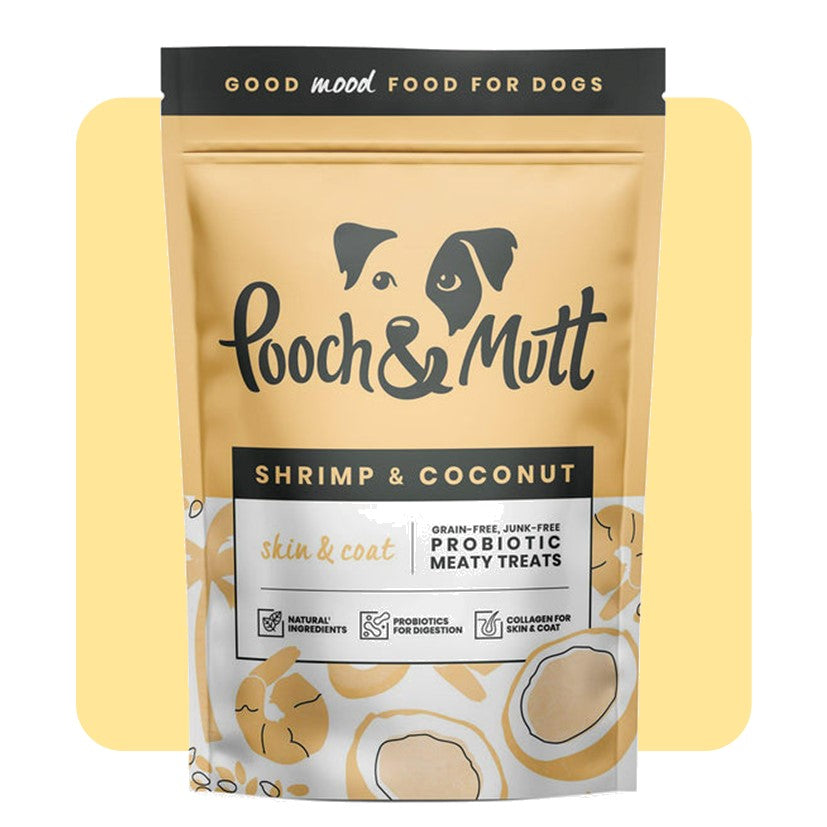 Pooch & Mutt Skin & Coat Probiotic Meaty Treats - 120g