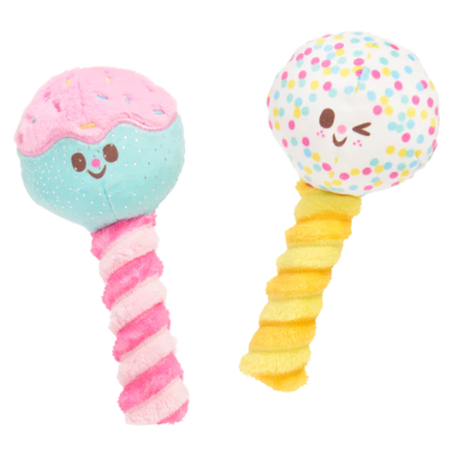 BARK Party Animal, Birthday, Celebration, Plush, 2 in 1 & Super Chewer Dog Toys
