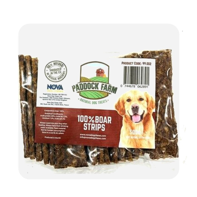 Paddock Farm 100% Wild Boar Strips - 500g