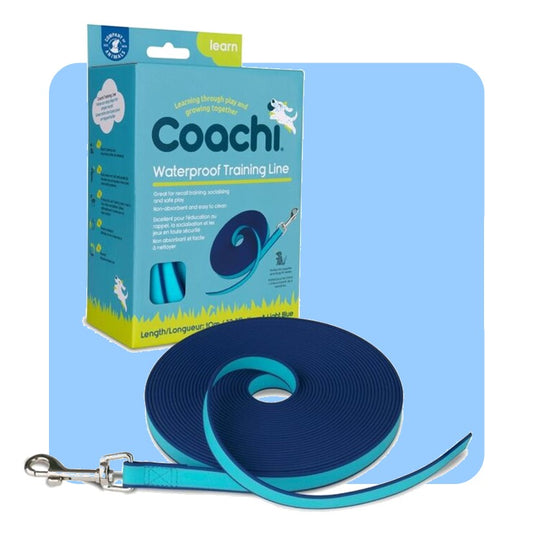 Coachi Waterproof Training Line 10m Navy & Blue