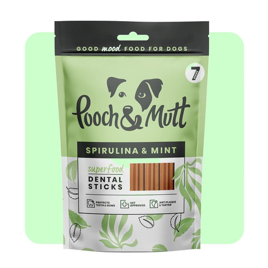 Pooch & Mutt Superfood Dental Sticks - 7 Pack