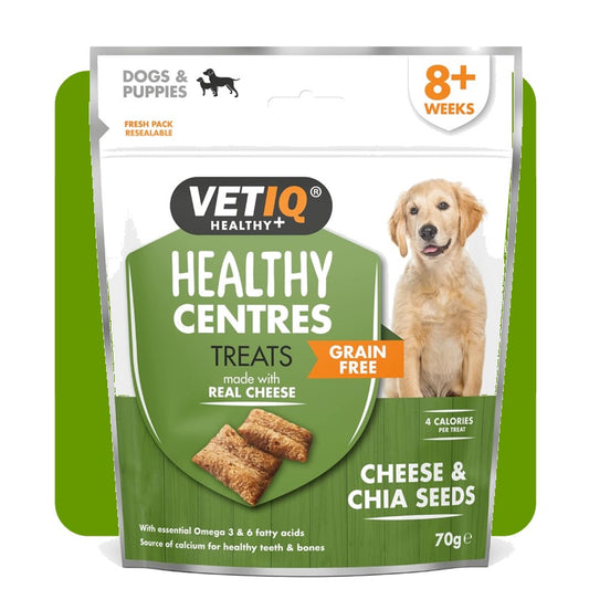 VETIQ Healthy Centres Cheese & Chia Seeds - 70g