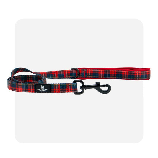 Ancol Soho Tartan Lead