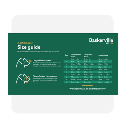 Baskerville Basket Dog Muzzle