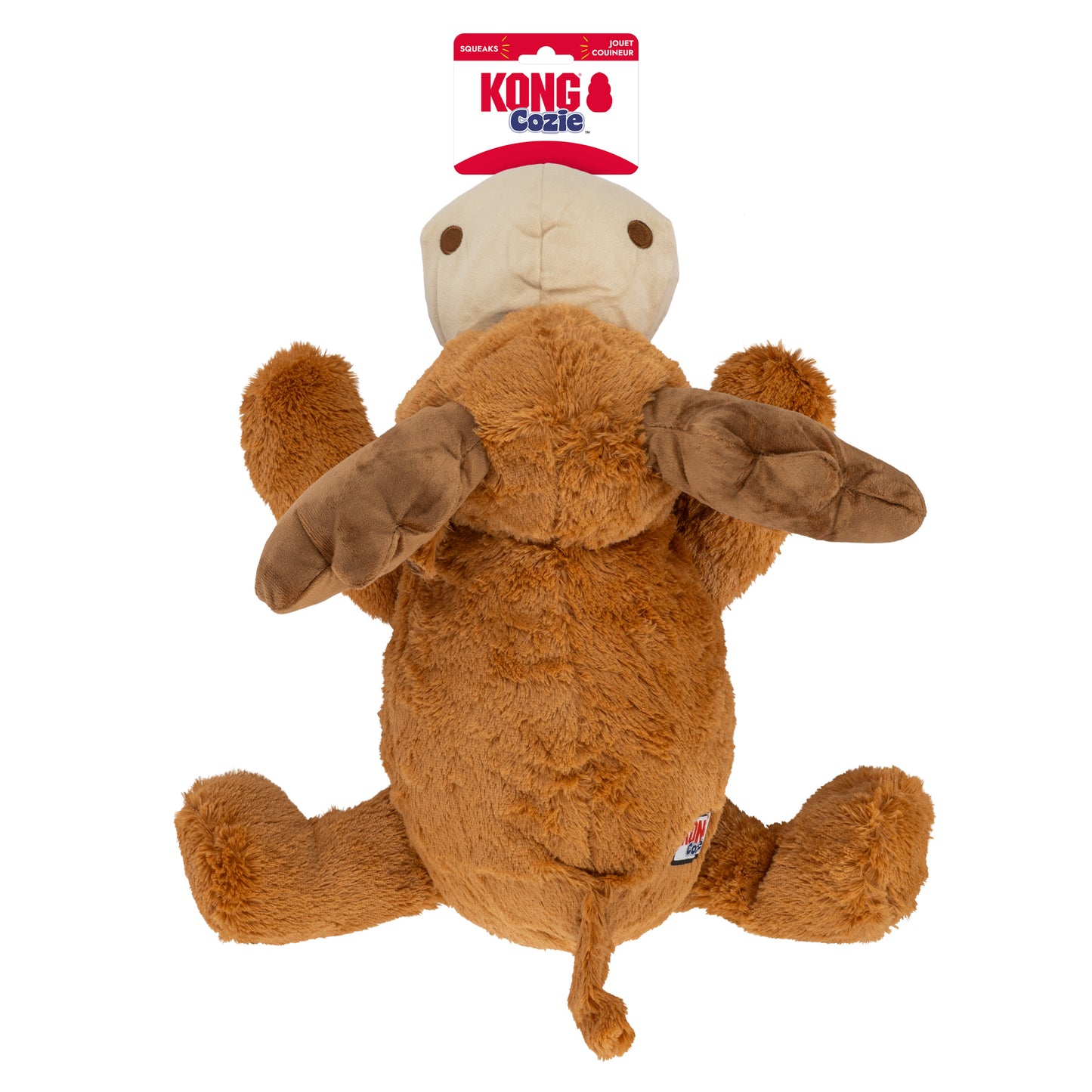 KONG Cozie Plush Soft Cuddly Dog Toy Range