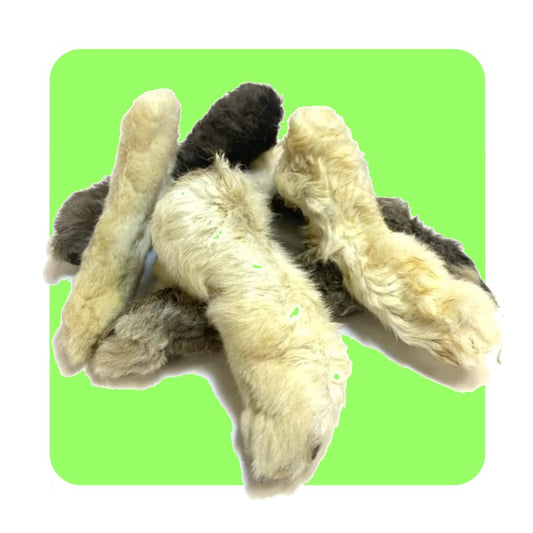 Rabbit Feet (Natural Dog Treats) - 5 Pack