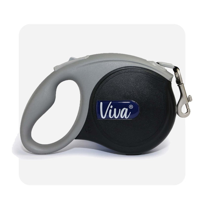 Ancol Viva Retractable Lead Black