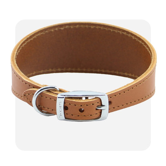 Ancol Whippet Collar Tan