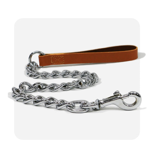 Ancol Chain Lead Tan