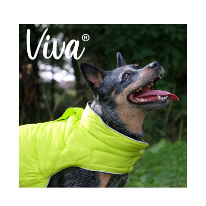 Ancol Viva Reversible Black/Hi-Vis Dog Coat