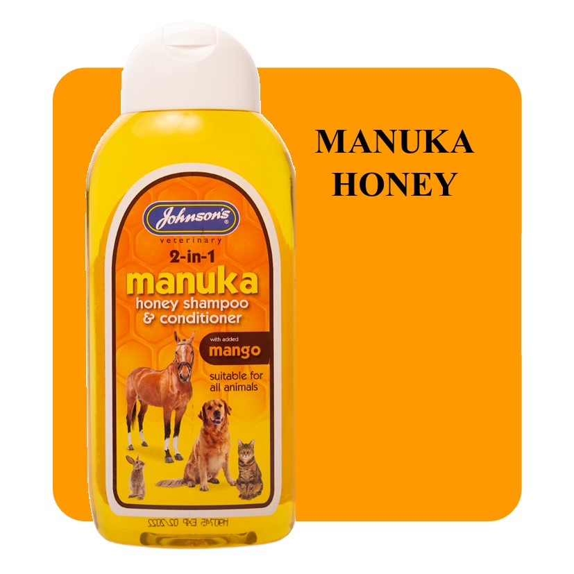 Johnsons Sensitive Manuka Honey Shampoo 400ml