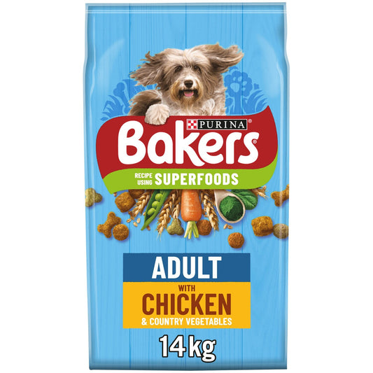 Bakers Complete Chicken & Veg 14kg