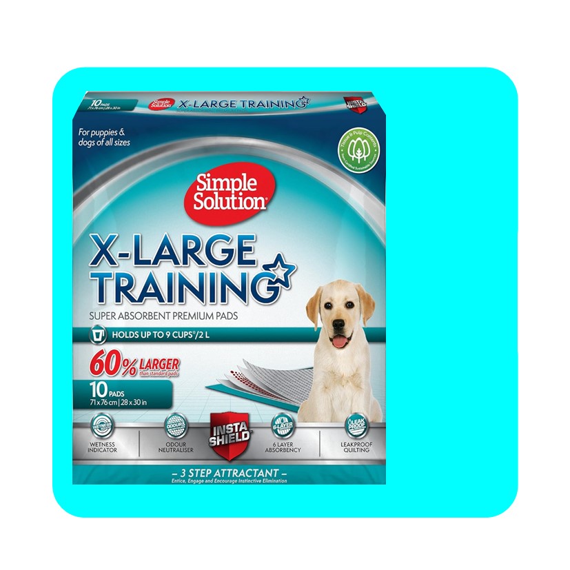 Simple Solution Puppy Training Pads X Large