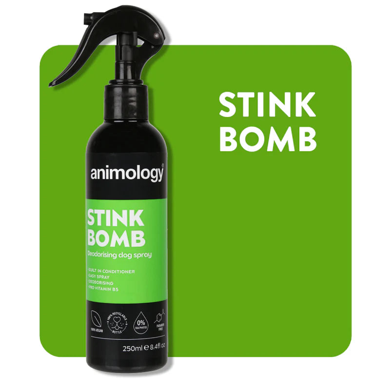 Animology Stink Bomb Deodorising Dog Spray 250ml