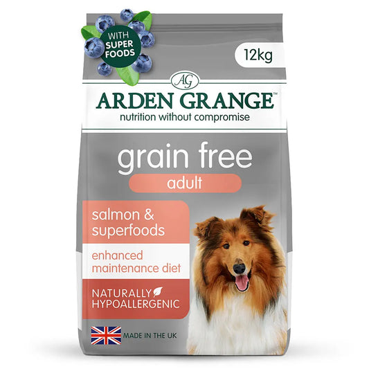 Arden Grange Grain Free Salmon & Superfoods 12kg