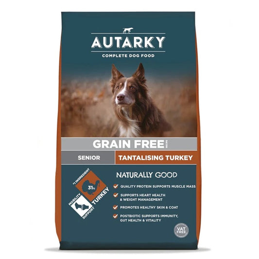 Autarky Grain Free Senior Tantalising Turkey 12kg