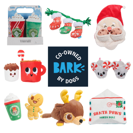 BARK Christmas Dog Toys Limited Stock