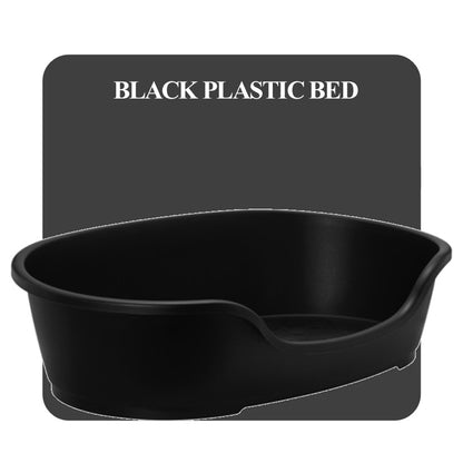 Moderna Domus Black Plastic Dog Bed