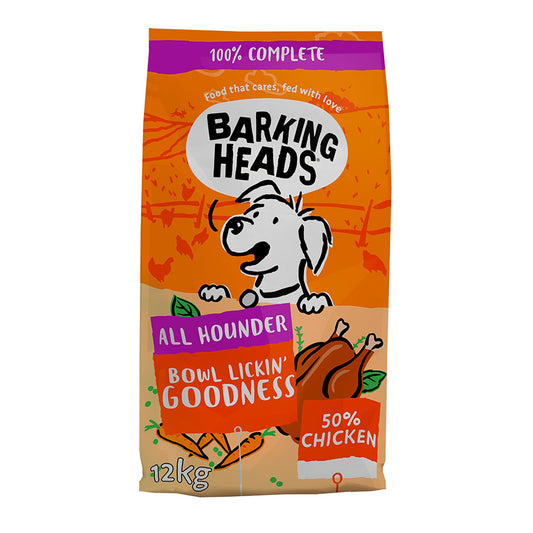 Barking Heads All Hounder Bowl Lickin' Goodness Chicken 12kg