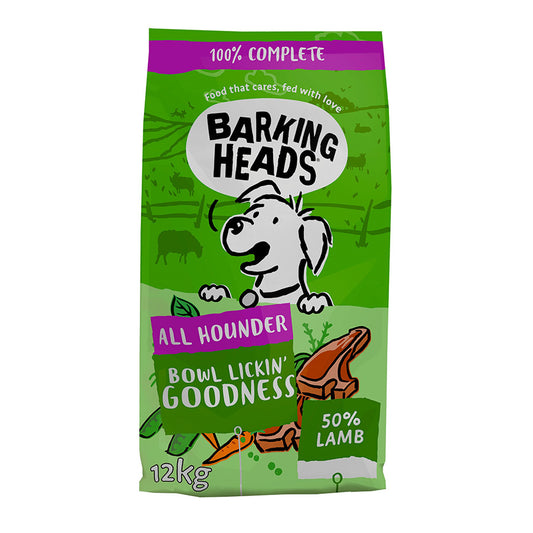 Barking Heads All Hounder Bowl Lickin' Goodness Lamb 12kg