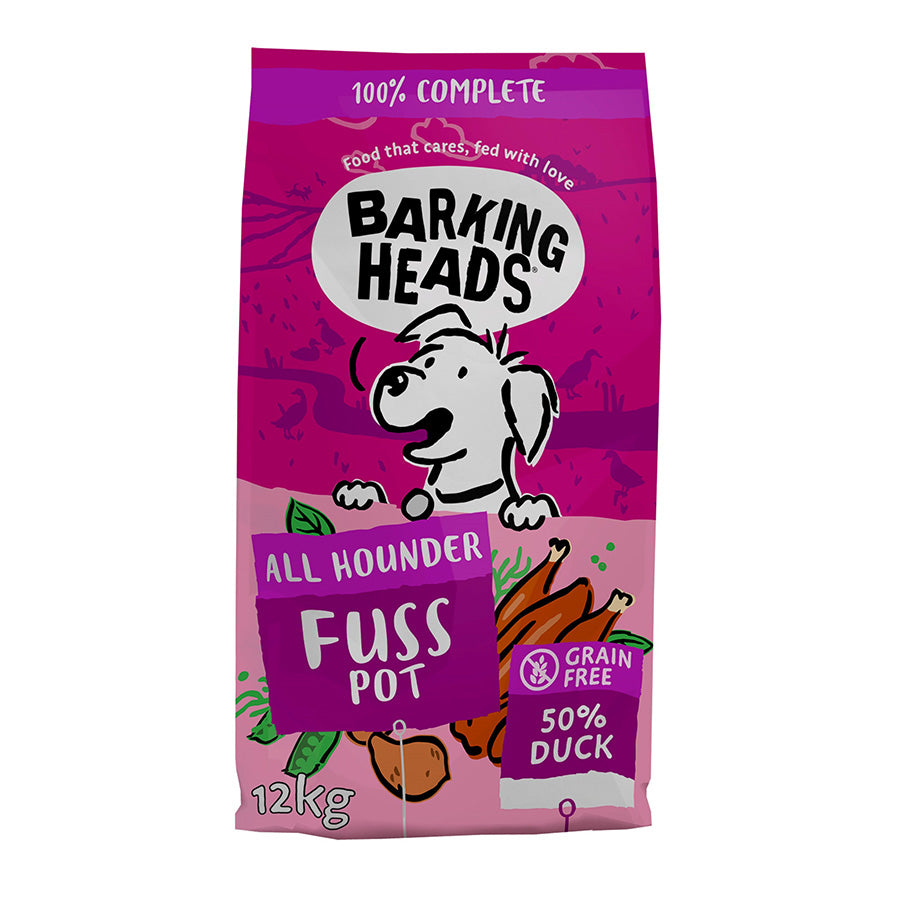 Barking Heads All Hounder Fuss Pot Duck 12kg