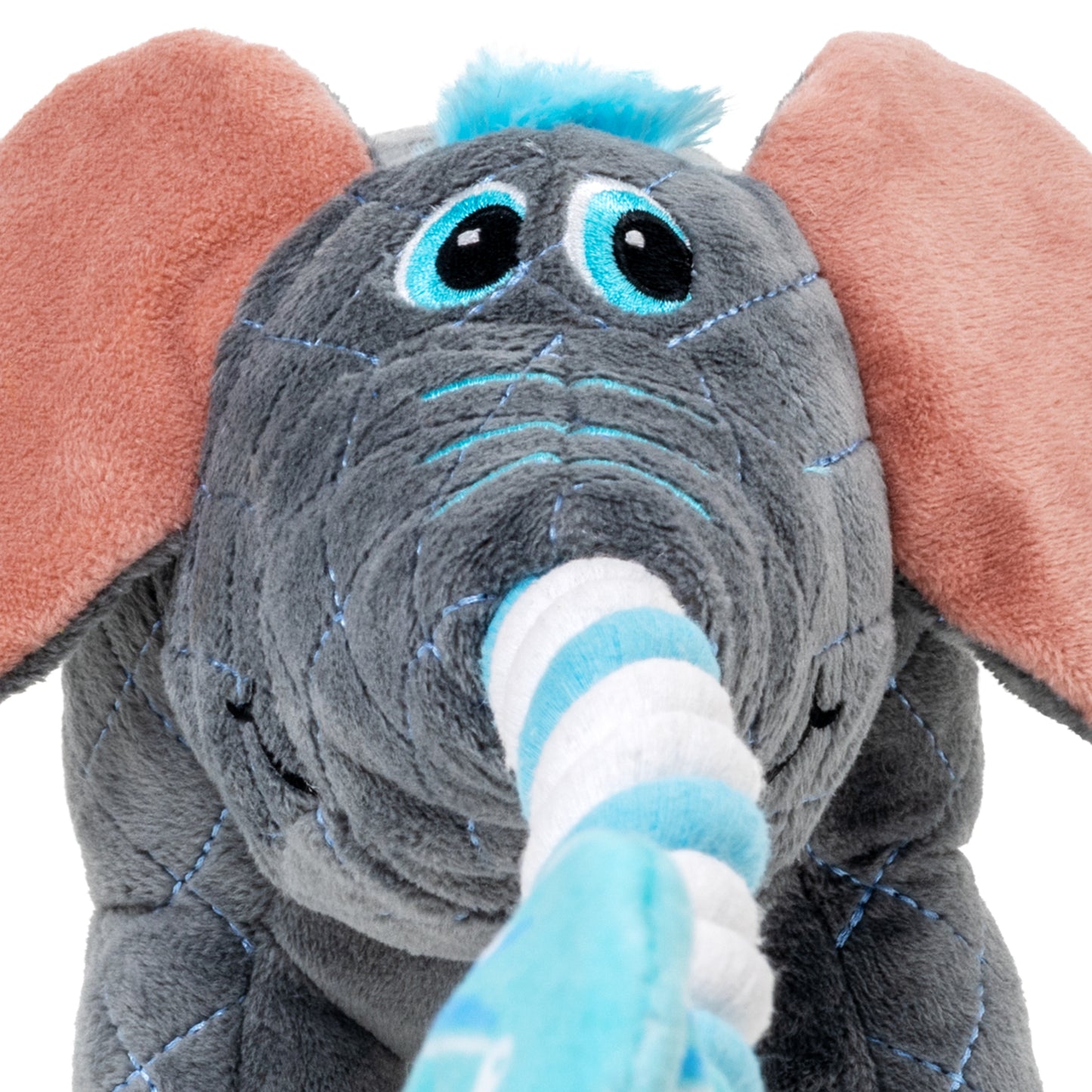 KONG Bendeez Elephant & Snail Large Plush Dog Toys