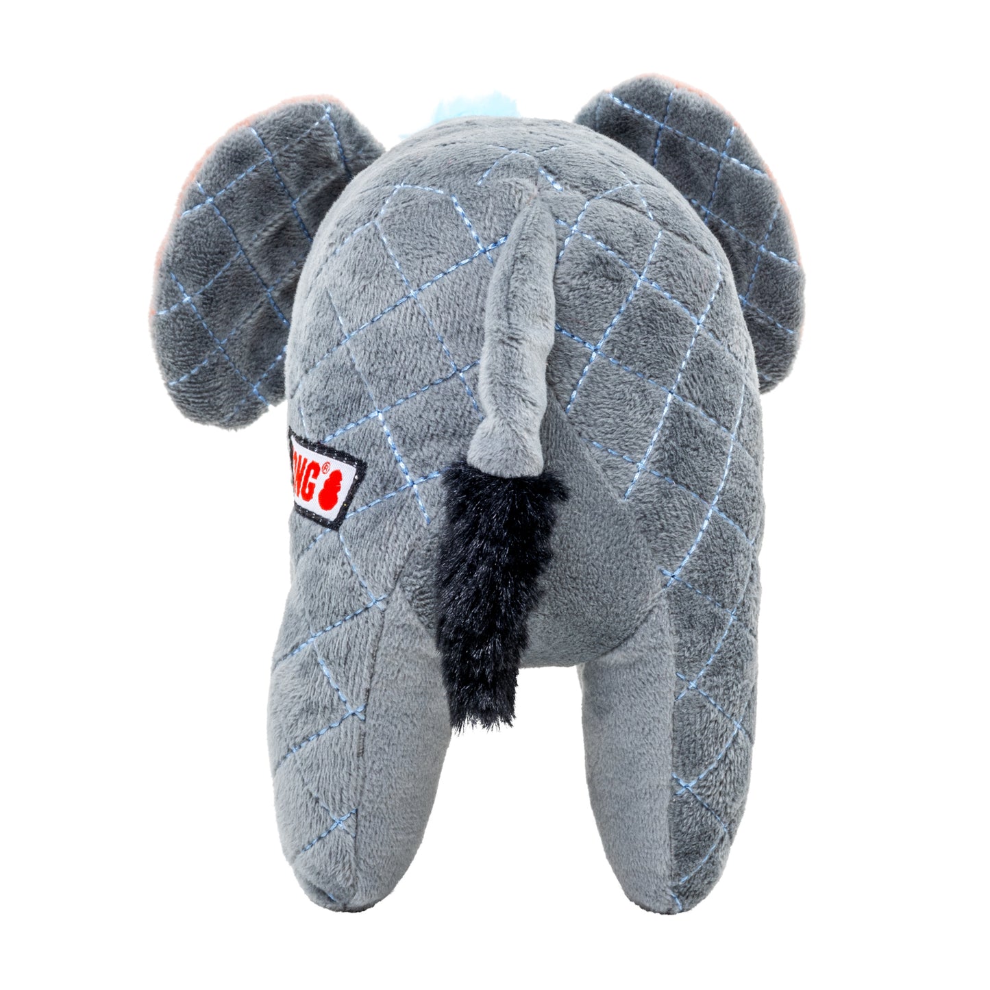 KONG Bendeez Elephant & Snail Large Plush Dog Toys