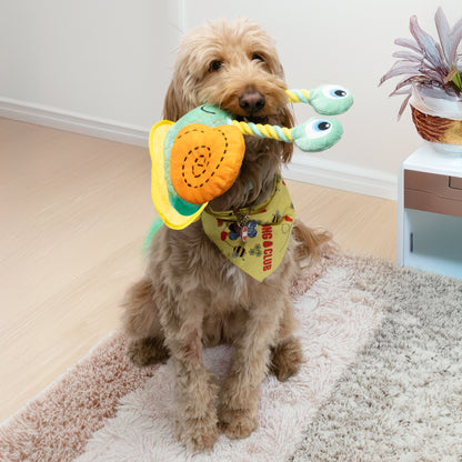 KONG Bendeez Elephant & Snail Large Plush Dog Toys