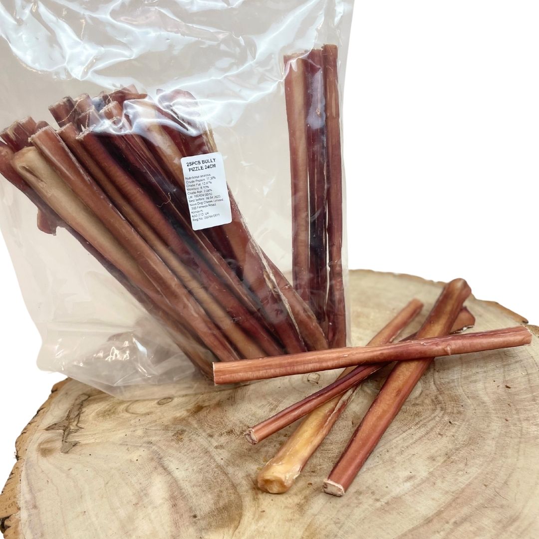 Bull Pizzles 24cm (Natural Dog Treats)