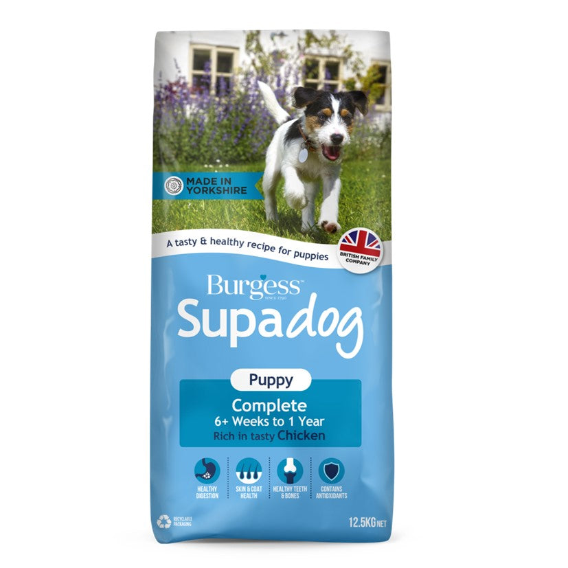 Burgess Supadog Puppy Chicken 12.5kg