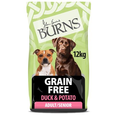 Burns Grain Free Duck & Potato 12kg